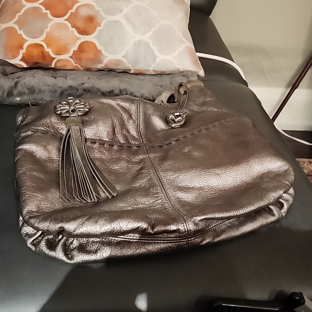 Bronze Brighton shoulder handbag